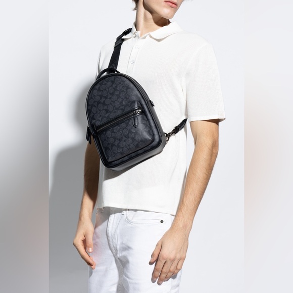 Coach Restored Charter Pack in Signature Canvas - Picture 11 of 13